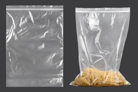 Plastična kesica 250x355mm, providna i sa belim zip zatvaračem - 100 kom-5