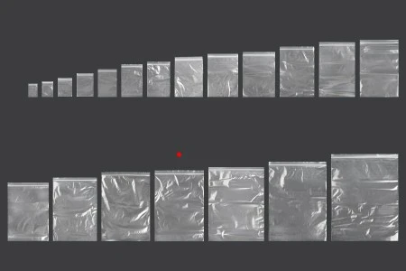 Plastična kesica 250x355mm, providna i sa belim zip zatvaračem - 100 kom-7