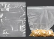 Plastična kesica 280x380mm, providna i sa belim zip zatvaračem - 100 kom Plastična kesica 280x380mm, providna i sa belim zip zatvaračem - 100 kom