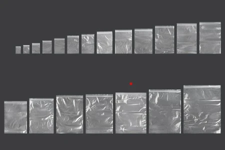 Plastična kesica 280x380mm, providna i sa belim zip zatvaračem - 100 kom-7