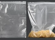 Plastična kesica 300x400mm, providna i sa belim zip zatvaračem - 100 kom Plastična kesica 300x400mm, providna i sa belim zip zatvaračem - 100 kom