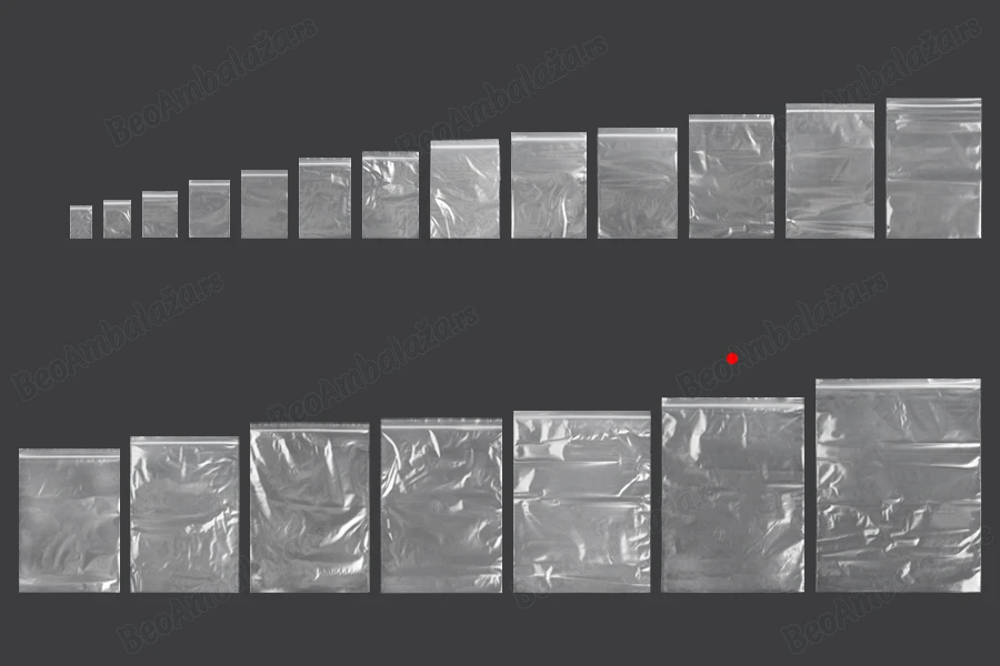 Plastična kesica 300x400mm, providna i sa belim zip zatvaračem - 100 kom-grupa_slika