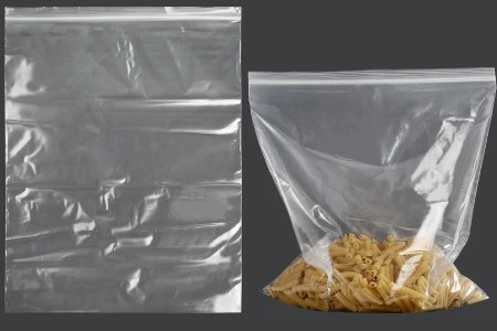 Plastična kesica 350x450mm, providna i sa belim zip zatvaračem - 100 kom-5