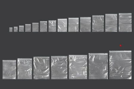 Plastična kesica 350x450mm, providna i sa belim zip zatvaračem - 100 kom-7