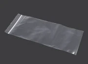 Plastična kesica 100x250mm, providna i sa belim zip zatvaračem - 100 kom Plastična kesica 100x250mm, providna i sa belim zip zatvaračem - 100 kom