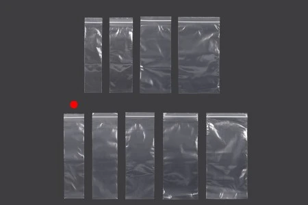 Plastična kesica 70x300mm, providna i sa belim zip zatvaračem - 100 kom-6