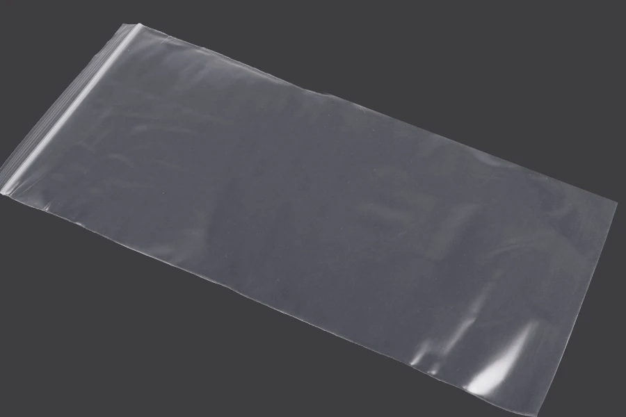 Plastična kesica 140x300mm, providna i sa belim zip zatvaračem - 100 kom-grupa_slika