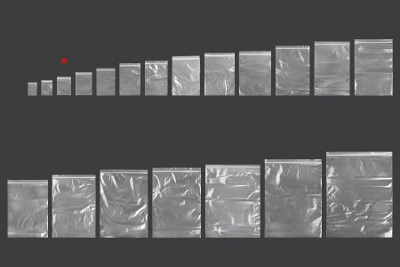 Plastična kesica 60x80mm, providna i sa belim zip zatvaračem - 500 kom-6
