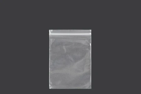 Plastična kesica 70x100mm, providna i sa belim zip zatvaračem - 500 kom-1