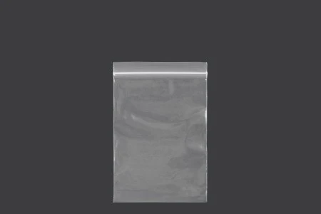 Plastična kesica 80x120mm, providna i sa belim zip zatvaračem - 500 kom-1