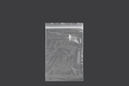 Plastična kesica 90x130mm, providna i sa belim zip zatvaračem - 500 kom-1