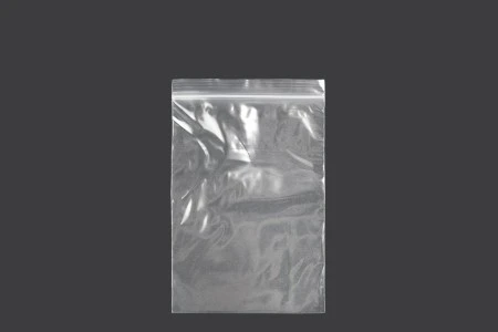 Plastična kesica 100x150mm, providna i sa belim zip zatvaračem - 100 kom-1