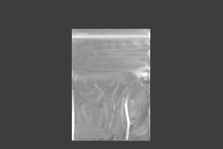 Plastična kesica 130x190mm, providna i sa belim zip zatvaračem - 100 kom-1