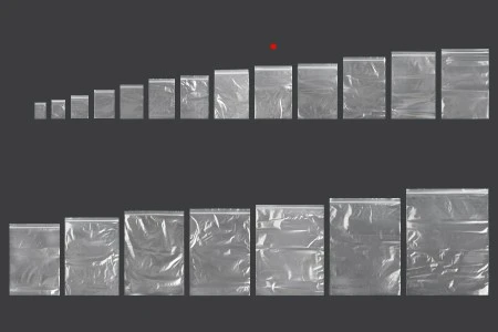 Plastična kesica 130x190mm, providna i sa belim zip zatvaračem - 100 kom-7