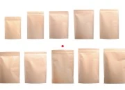 Kraft DoyPack kesice 180x40x260 mm sa zip zatvaranjem, unutrašnjom aluminijumskom oblogom, ovalnim dnom i sa mogućnošću termo zatvaranja – 50 kom Kraft DoyPack kesice 180x40x260 mm sa zip zatvaranjem, unutrašnjom aluminijumskom oblogom, ovalnim dnom i sa mogućnošću termo zatvaranja – 50 kom