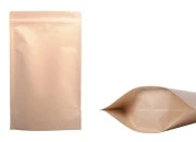 Kraft DoyPack kesice 180x50x300 mm sa zip zatvaranjem, unutrašnjom aluminijumskom oblogom, ovalnim dnom i sa mogućnošću termo zatvaranja – 50 kom Kraft DoyPack kesice 180x50x300 mm sa zip zatvaranjem, unutrašnjom aluminijumskom oblogom, ovalnim dnom i sa mogućnošću termo zatvaranja – 50 kom
