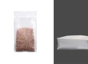 Providne DoyPack kesice sa zip zatvaranjem, četvrtastim dnom i sa mogućnošću termo zatvaranja 120x60x220mm - 50kom Providne DoyPack kesice sa zip zatvaranjem, četvrtastim dnom i sa mogućnošću termo zatvaranja 120x60x220mm - 50kom