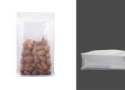 Providne DoyPack kesice sa zip zatvaranjem, četvrtastim dnom i sa mogućnošću termo zatvaranja 140x60x240mm - 50kom-slika_proizvoda