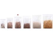 Providne DoyPack kesice sa zip zatvaranjem, četvrtastim dnom i sa mogućnošću termo zatvaranja 140x60x240mm - 50kom-