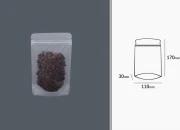 Providne DoyPack kesice sa zip zatvaranjem, ovalnim dnom i sa mogućnošću termo zatvaranja 110x30x170mm - 50kom-grupa_slika