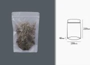 Providne DoyPack kesice sa zip zatvaranjem, ovalnim dnom i sa mogućnošću termo zatvaranja 150x40x220mm - 50kom-grupa_slika