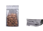 Aluminijumske DoyPack kesice sa zipom, transparentnom prednjom stranom i mogućnošću termo zatvaranja 140x60x240mm – 50kom-dimenzije_slike