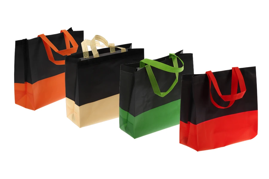 Ekološke, plastificirane non-woven vreće 270x110x320mm sa drškom koje se mogu reciklirati - 50 kom-grupa_slika