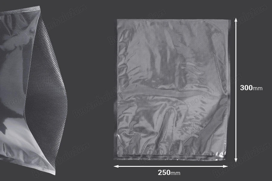 Vakuum kese 250x300 mm za čuvanje - pakovanje hrane i drugih proizvoda - 100 kom-dimenzije_slike