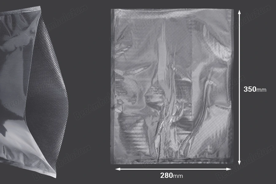 Vakuum kese 280x350 mm za čuvanje - pakovanje hrane i drugih proizvoda - 100 kom-dimenzije_slike