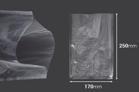 Vakuum kese 170x250 mm za čuvanje - pakovanje hrane i drugih proizvoda - 100 kom-2