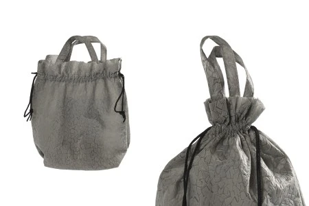 Non-woven torba za rame 43x43cm, sa crnom trakom - 12 kom-2