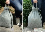 Non-woven torba za rame 43x43cm, sa crnom trakom - 12 kom-grupa_slika