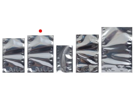 Aluminijumske DoyPack kesice 140x40x200 mm sa providnom prednjom stranom i ovalnim dnom, na termo zatvaranje - 100 kom-3