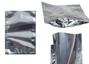 Aluminijumske DoyPack kesice 140x40x200 mm sa providnom prednjom stranom i ovalnim dnom, na termo zatvaranje - 100 kom-slika_proizvoda
