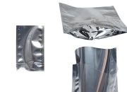 Aluminijumske DoyPack kesice 80x30x130 mm sa providnom prednjom stranom i ovalnim dnom, na termo zatvaranje - 100 kom Aluminijumske DoyPack kesice 80x30x130 mm sa providnom prednjom stranom i ovalnim dnom, na termo zatvaranje - 100 kom