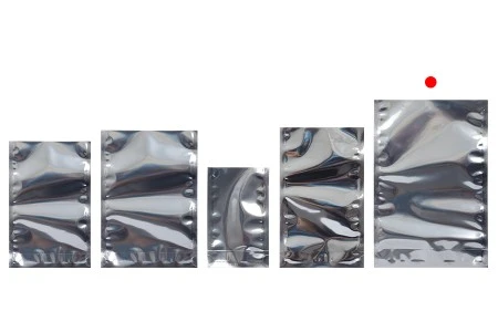 Aluminijumske DoyPack kesice 160x40x240 mm sa providnom prednjom stranom i ovalnim dnom, na termo zatvaranje - 100 kom-4