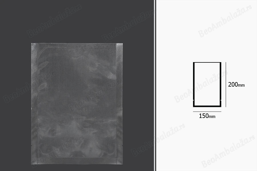 Vakuum kese 150x200mm za čuvanje i pakovanje hrane i drugih proizvoda - 100 kom-dimenzije_slike