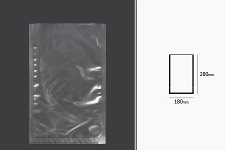 Vakuum kese 180x280mm za čuvanje i pakovanje hrane i drugih proizvoda - 100 kom-2