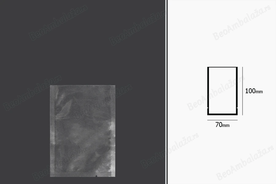 Vakuum kese 70x100mm za čuvanje i pakovanje hrane i drugih proizvoda - 100 kom-dimenzije_slike