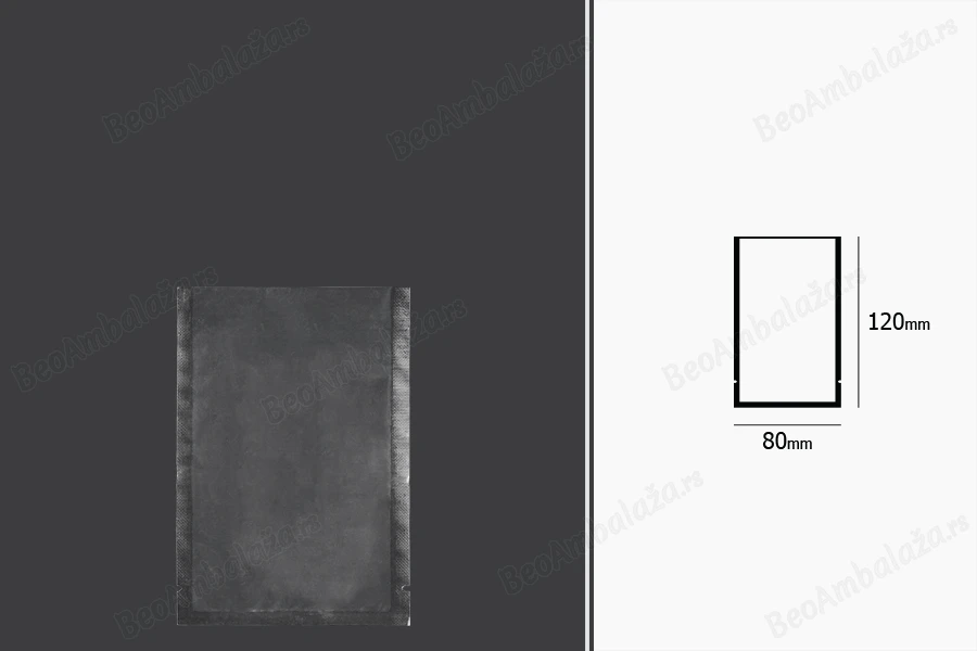 Vakuum kese 80x120mm za čuvanje i pakovanje hrane i drugih proizvoda - 100 kom-dimenzije_slike