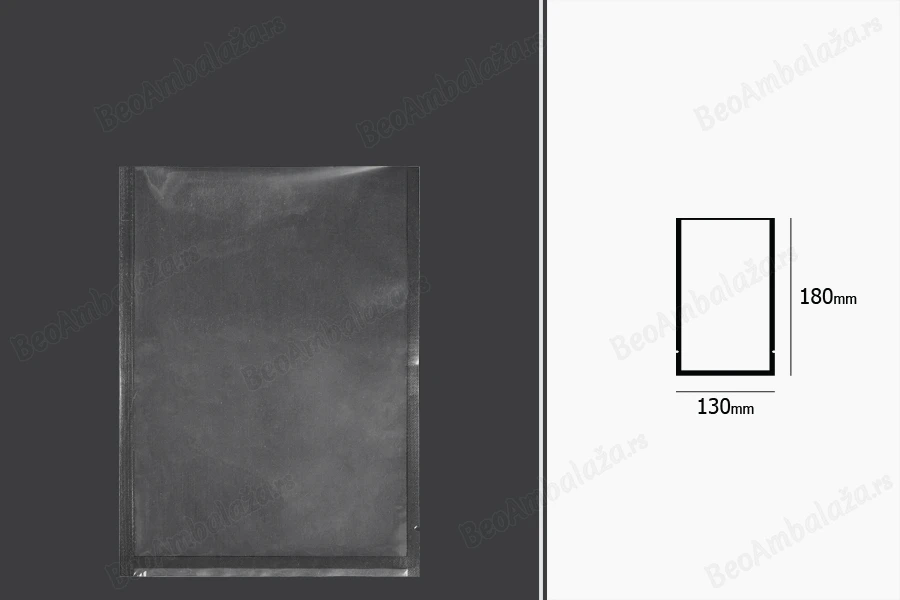 Vakuum kese 130x180mm za čuvanje i pakovanje hrane i drugih proizvoda - 100 kom-dimenzije_slike