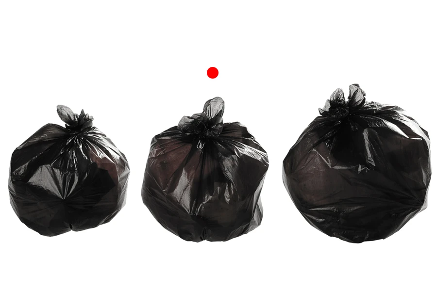 Jednokratne plastične kese 60x80 cm bez trake - rolna od 15 kom