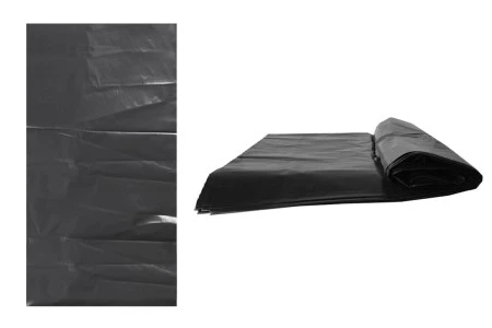 Plastične crne kese 70x160 cm visoko otporne - 10 kom-1