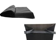 Plastične crne kese 40x84 cm visoko otporne - 10 kom