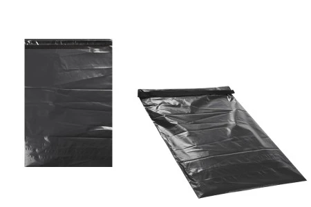 Crna plastična kesa 320x490mm sa samolepljivim zatvaranjem, za slanje poštom - 100 kom-1