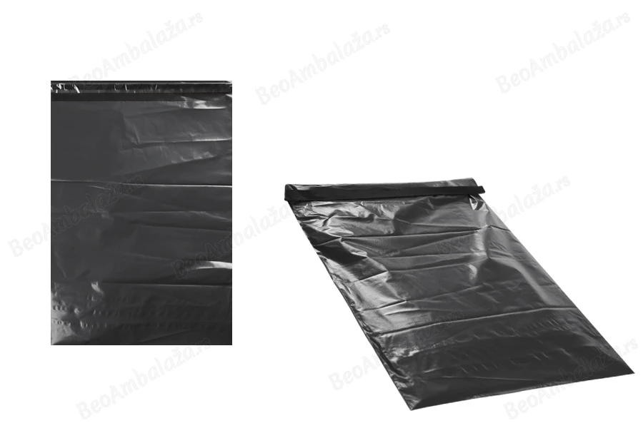 Crna plastična kesa 320x490mm sa samolepljivim zatvaranjem, za slanje poštom - 100 kom-slika_proizvoda
