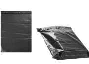 Crna plastična kesa 380x520mm sa samolepljivim zatvaranjem, za slanje poštom - 100 kom