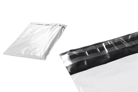 Bela plastična kesa 250x350mm (za A4 format) sa samolepljivim zatvaranjem, za slanje poštom - 100 kom-3