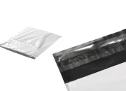Bela plastična kesa 280x420mm sa samolepljivim zatvaranjem, za slanje poštom - 100 kom