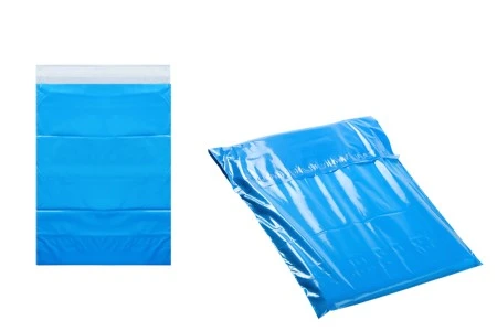 Plava plastična kesa 280x420mm sa samolepljivim zatvaranjem za slanje poštom - 100 kom-1